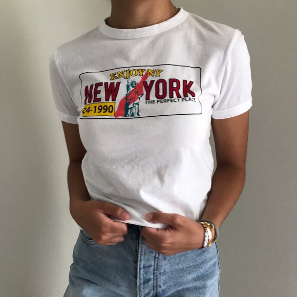 Zara new york t shirt Clearance